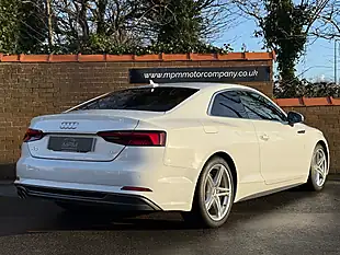 Used 2017 Audi A5 S Line Coupe White - Interior and Exterior details 5