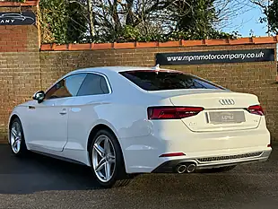 Used 2017 Audi A5 S Line Coupe White - Interior and Exterior details 6