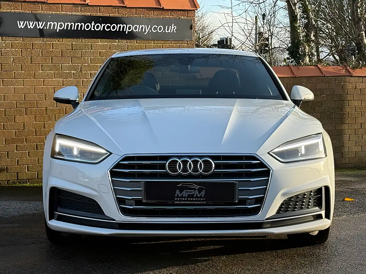 Used 2017 Audi A5 S Line Coupe White - Interior and Exterior details 7