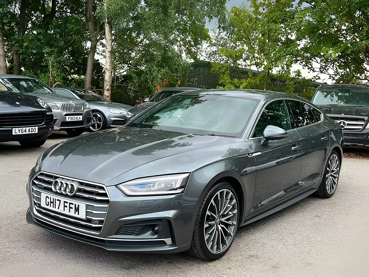 Used 2017 Audi A5 S Line Grey - Interior and Exterior details 2