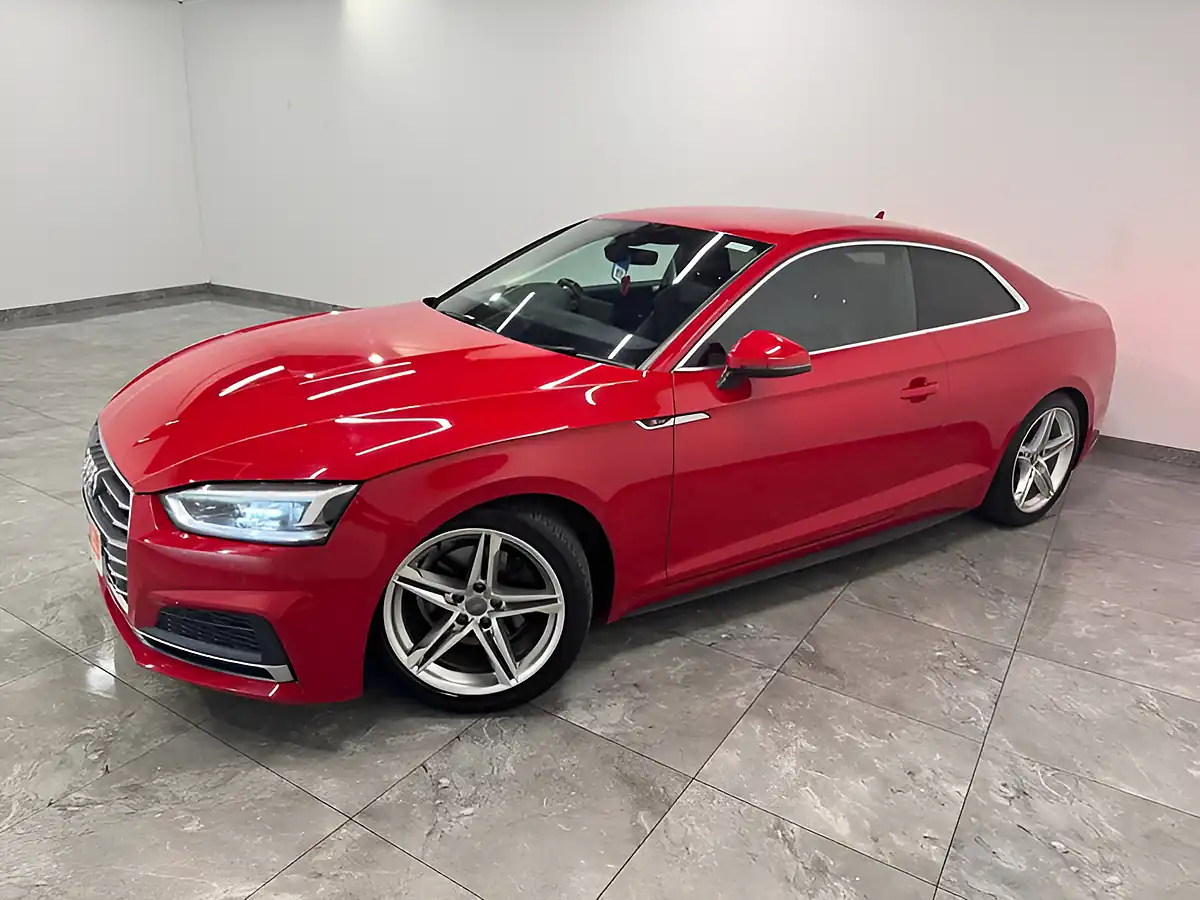 Used 2017 Audi A5 S Line Red - Interior and Exterior details 4