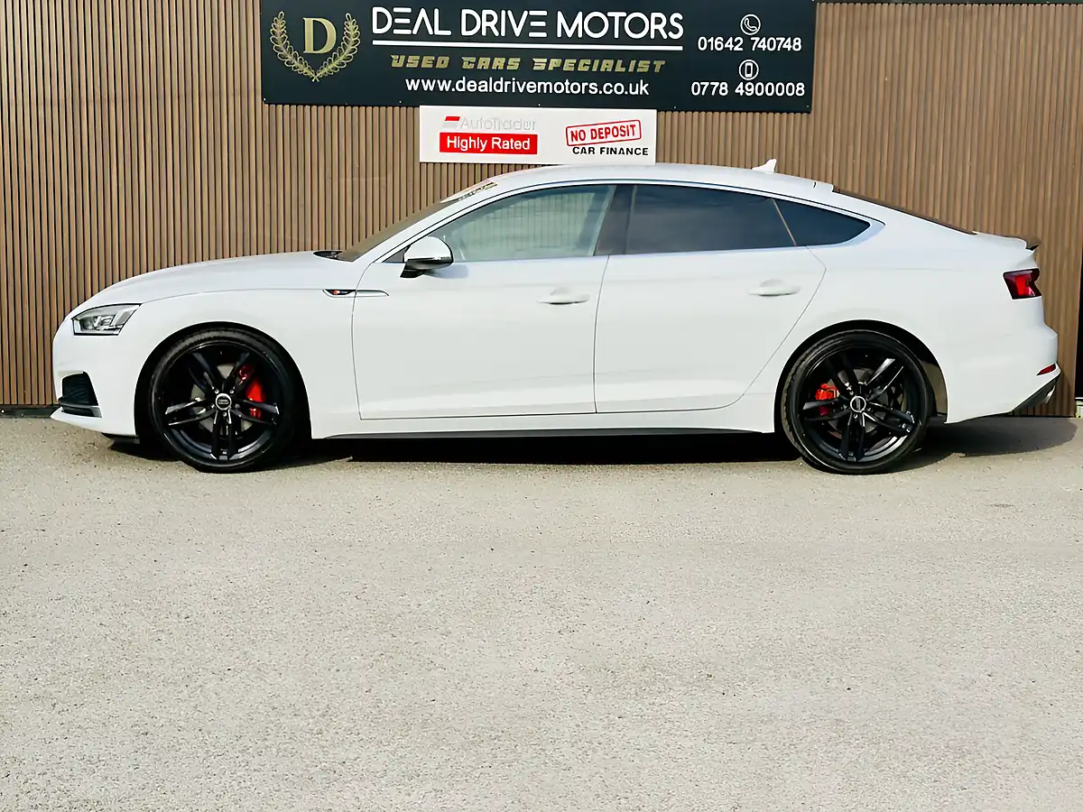 Used 2017 Audi A5 S Line Sportback White - Interior and Exterior details 4