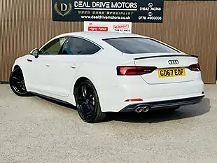 Used 2017 Audi A5 S Line Sportback White - Interior and Exterior details 5