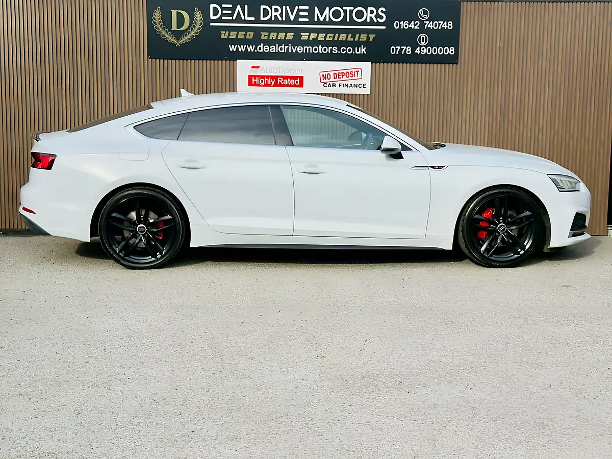 Used 2017 Audi A5 S Line Sportback White - Interior and Exterior details 8