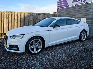 Used 2017 Audi A5 S Line White - Interior and Exterior details 10