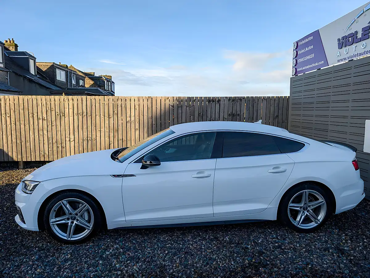 Used 2017 Audi A5 S Line White - Interior and Exterior details 14