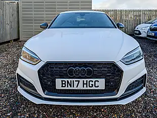 Used 2017 Audi A5 S Line White - Interior and Exterior details 2
