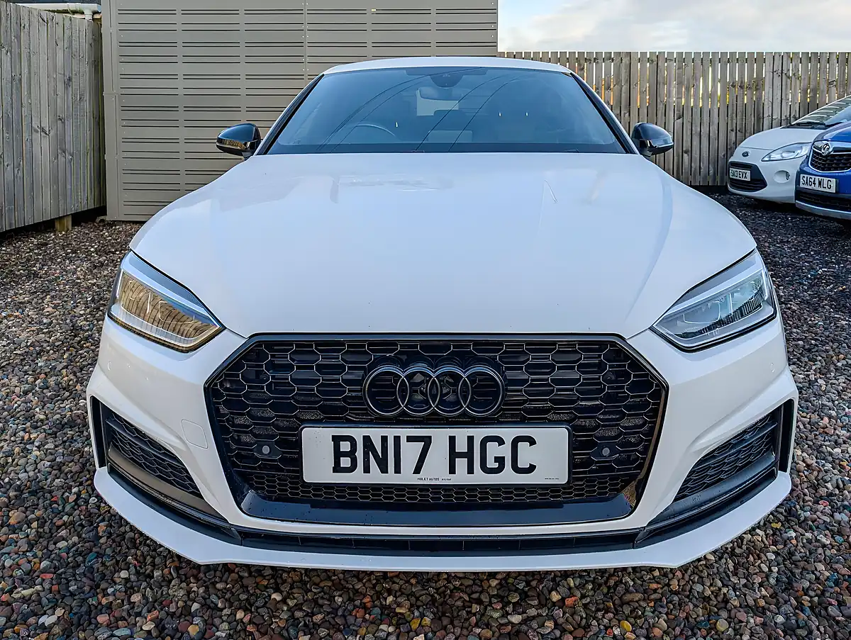 Used 2017 Audi A5 S Line White - Interior and Exterior details 2