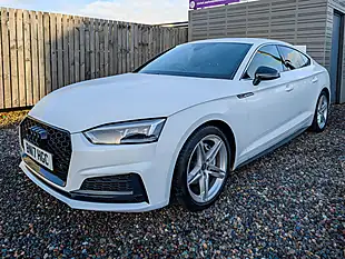 Used 2017 Audi A5 S Line White - Interior and Exterior details 3