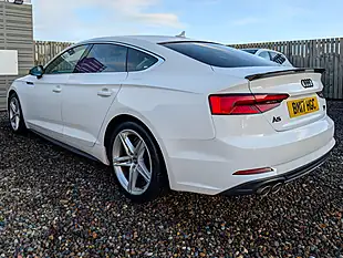 Used 2017 Audi A5 S Line White - Interior and Exterior details 4