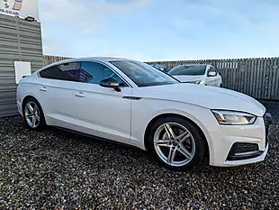 Used 2017 Audi A5 S Line White - Interior and Exterior details 6