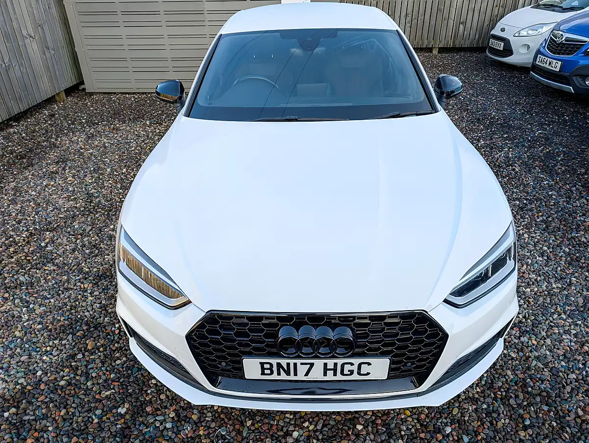 Used 2017 Audi A5 S Line White - Interior and Exterior details 8