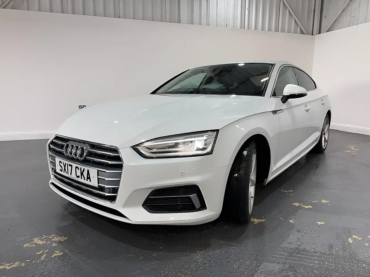 Used 2017 Audi A5 Sport White - Interior and Exterior details 3