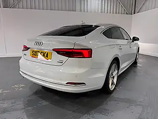 Used 2017 Audi A5 Sport White - Interior and Exterior details 8