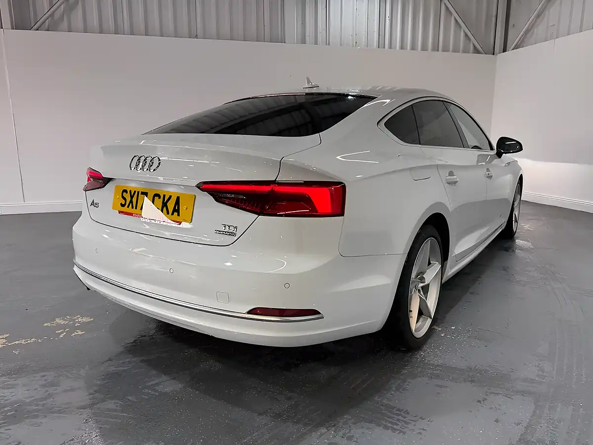 Used 2017 Audi A5 Sport White - Interior and Exterior details 8