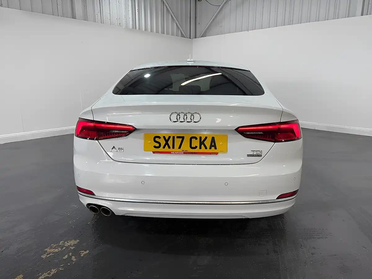 Used 2017 Audi A5 Sport White - Interior and Exterior details 9
