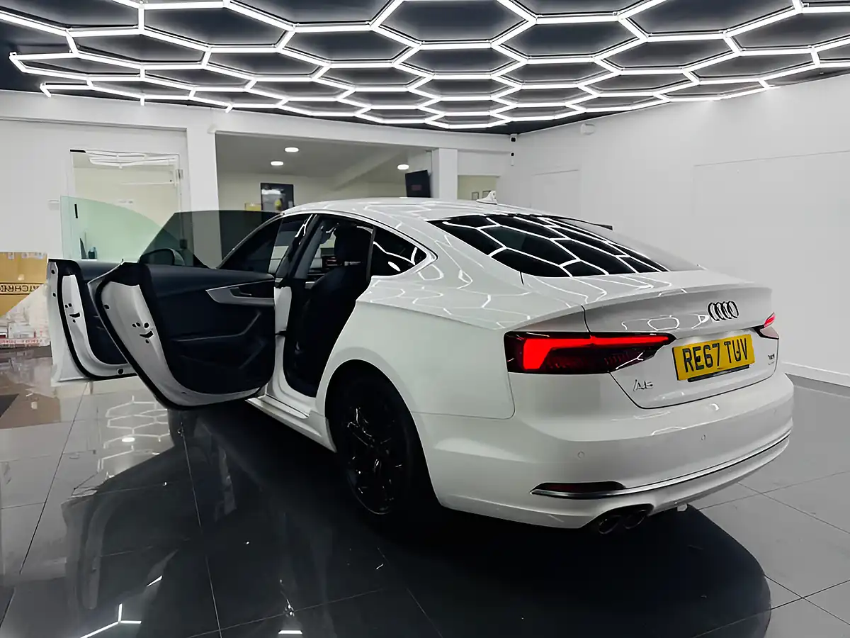 Used 2017 Audi A5 Sport White - Interior and Exterior details 11