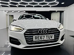 Used 2017 Audi A5 Sport White - Interior and Exterior details 2