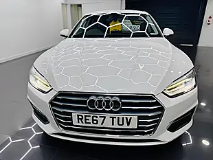 Used 2017 Audi A5 Sport White - Interior and Exterior details 3