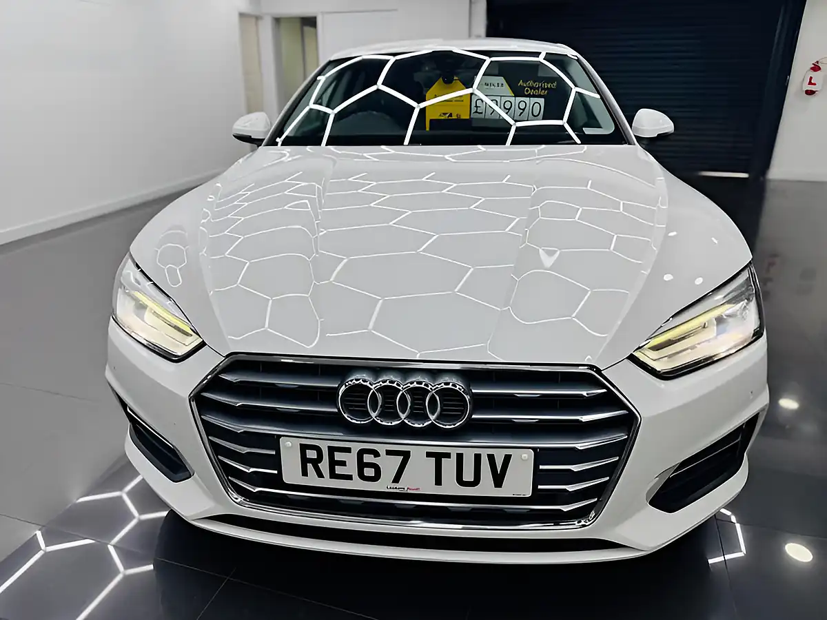 Used 2017 Audi A5 Sport White - Interior and Exterior details 3