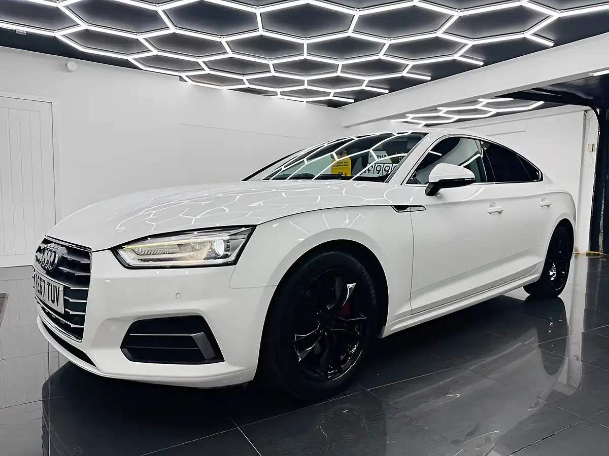 Used 2017 Audi A5 Sport White - Interior and Exterior details 5