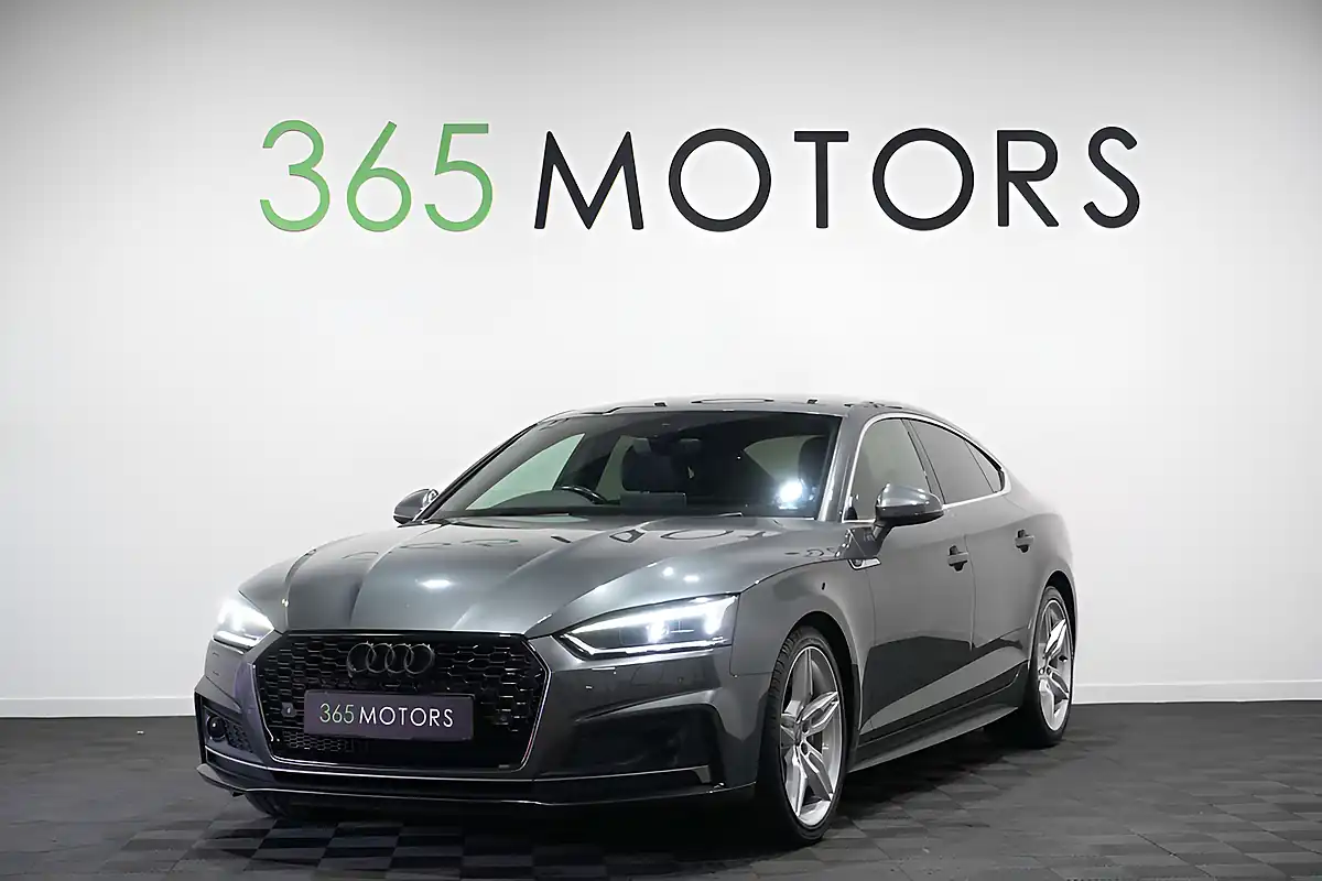 Used 2017 Audi A5 Ultra S Line Sportback Daytona Grey - Front View