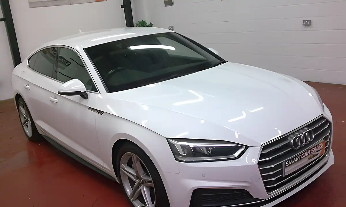 Used 2017 Audi A5 Ultra S Line Sportback Ibis White - Interior and Exterior details 2