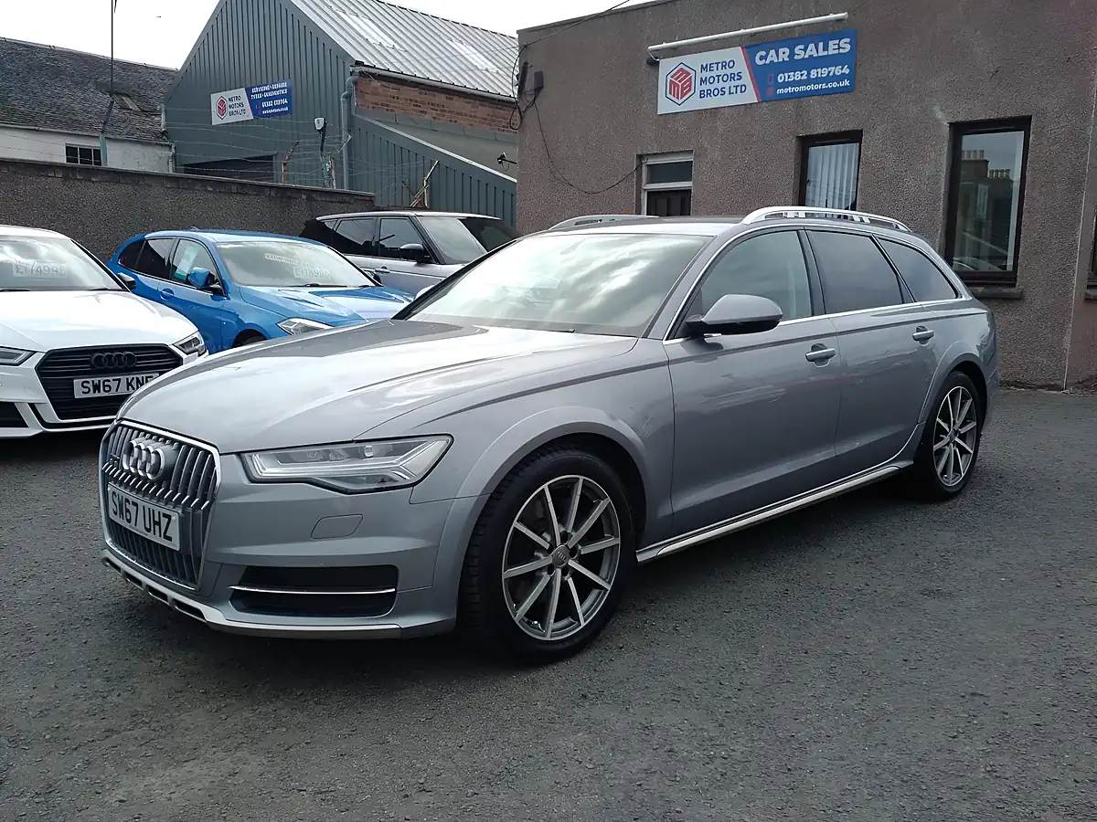 Used 2017 Audi A6 Allroad Sport Grey - Front View