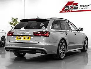 Used 2017 Audi A6 Avant Black Edition S-Line Tornado Grey - Interior and Exterior details 4