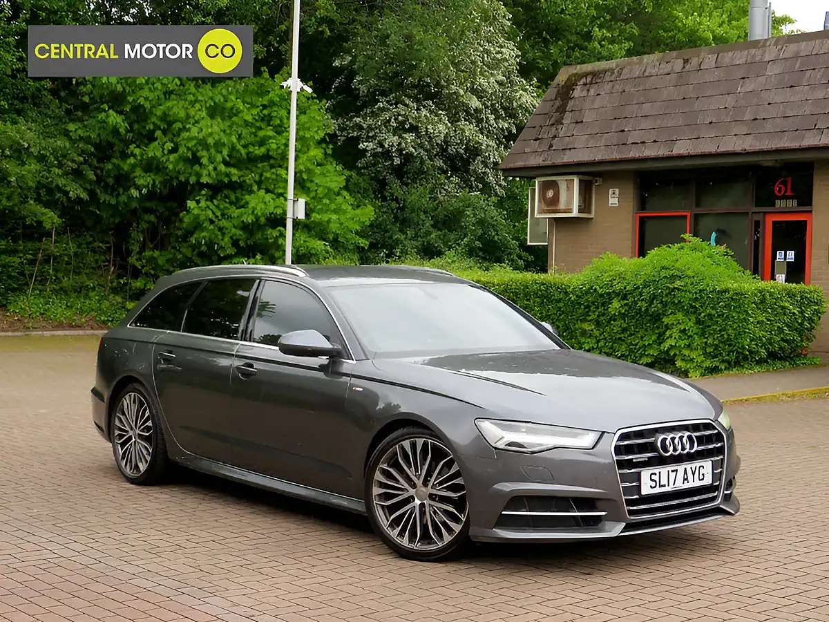 Used 2017 Audi A6 Avant S Line Ultra Daytona Grey Metallic - Front View