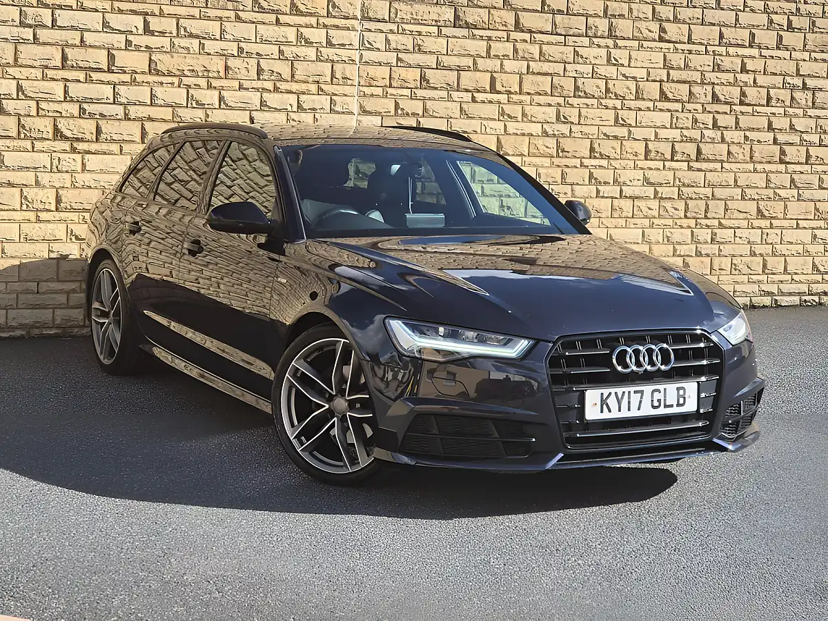 Used 2017 Audi A6 Avant Ultra Black Edition Blue - Front View