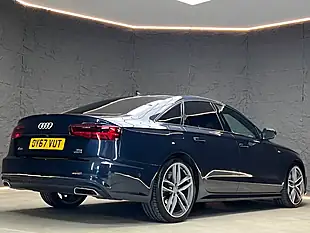 Used 2017 Audi A6 Black Edition Moonlight Blue - Interior and Exterior details 17