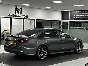 Used 2017 Audi A6 Saloon Black Edition Grey - Interior and Exterior details 11