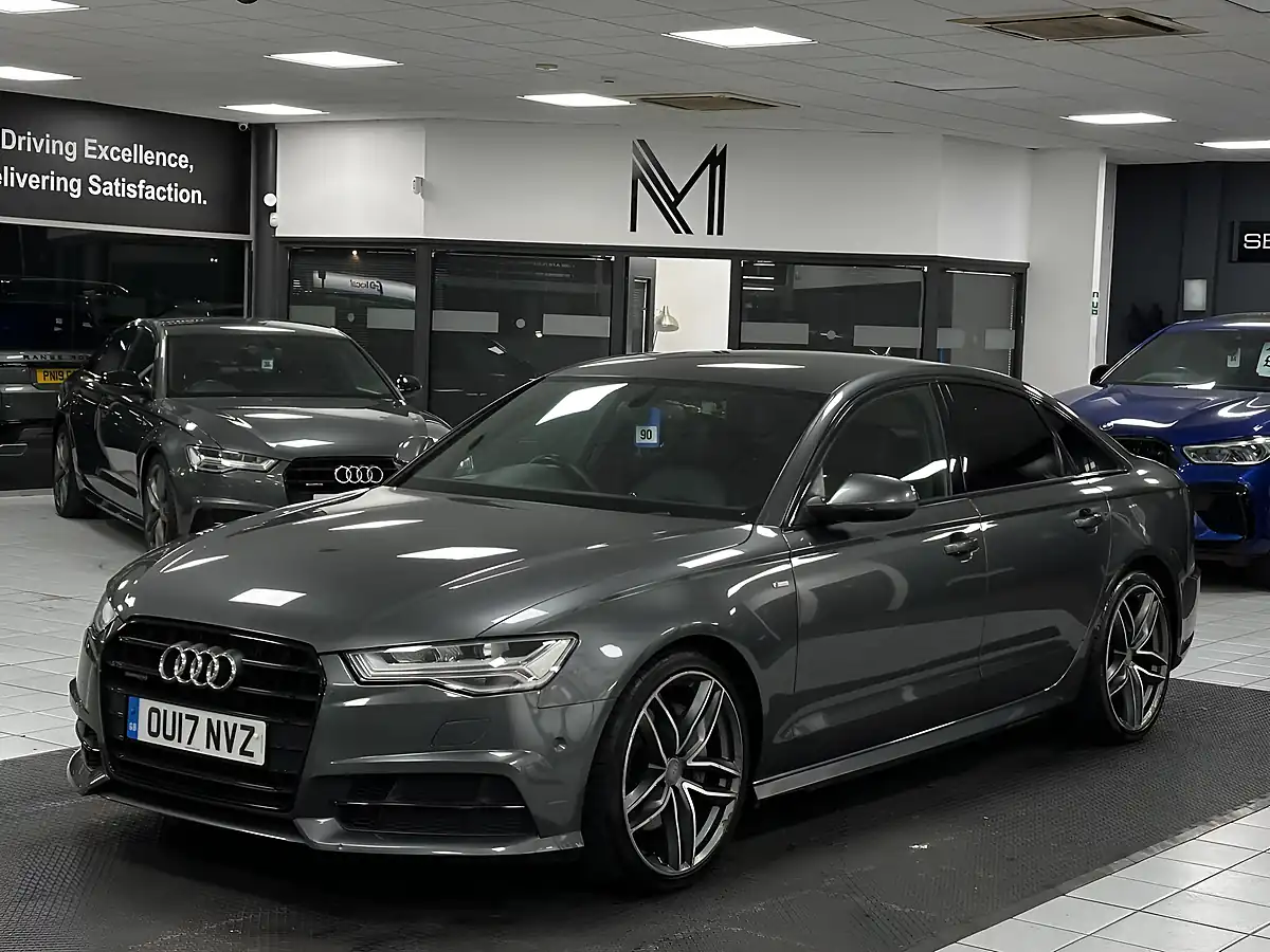Used 2017 Audi A6 Saloon Black Edition Grey - Interior and Exterior details 5