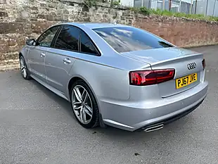Used 2017 Audi A6 Saloon Black Edition Silver - Interior and Exterior details 5