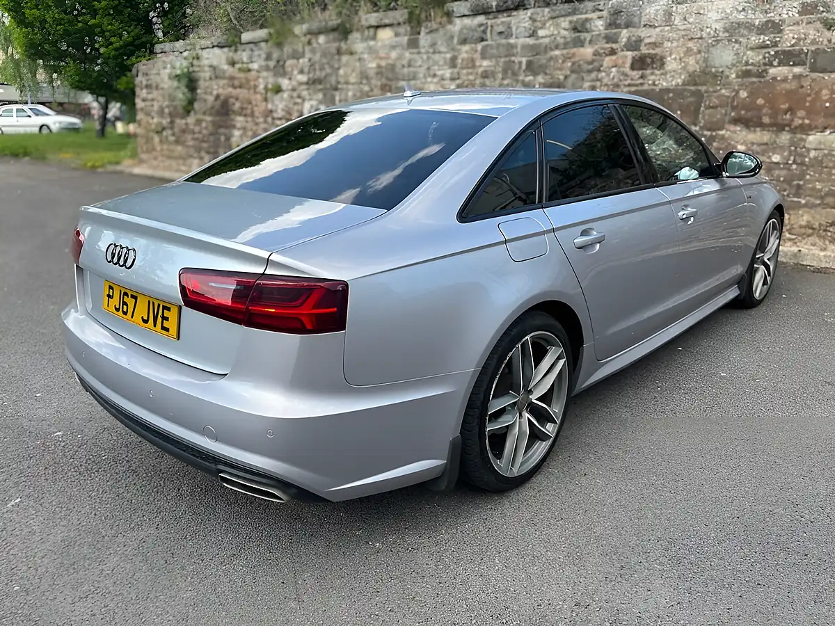 Used 2017 Audi A6 Saloon Black Edition Silver - Interior and Exterior details 7