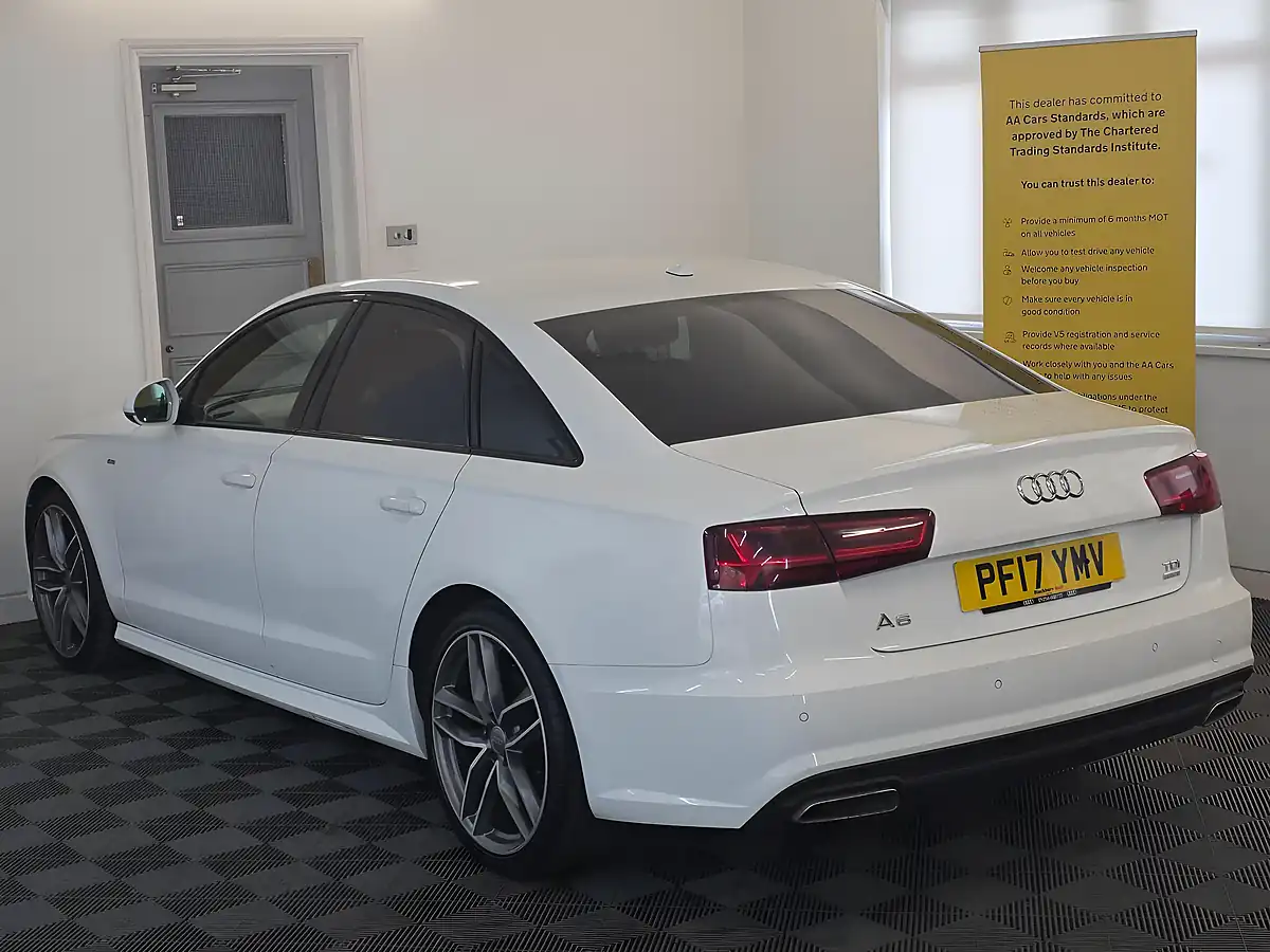 Used 2017 Audi A6 Saloon Black Edition White - Interior and Exterior details 6