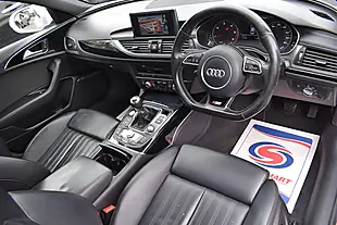 Used 2017 Audi A6 Saloon Black Edition White - Interior and Exterior details 7