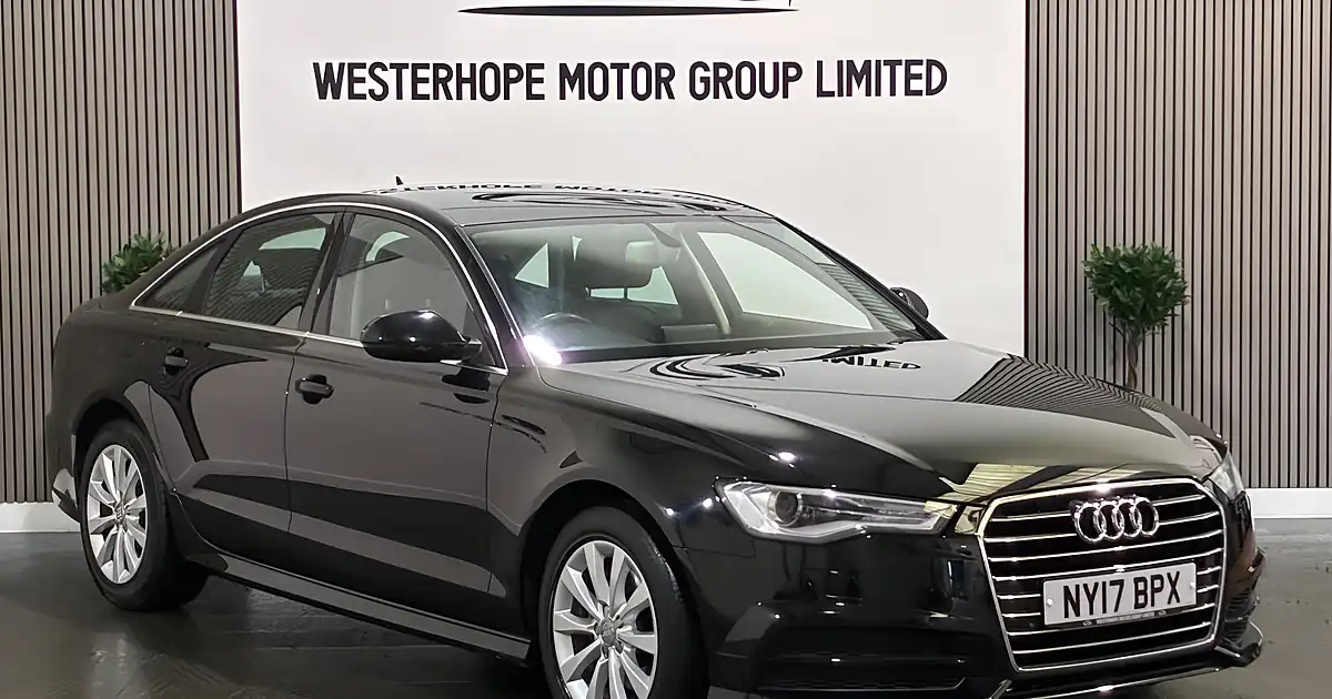 Used 2017 Audi A6 Se Executive Black - Front View
