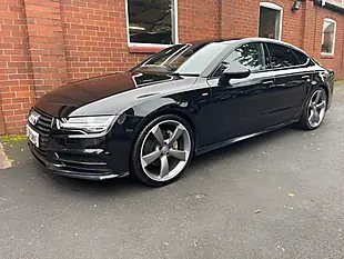 Used 2017 Audi A7 Black Edition Black - Interior and Exterior details 8