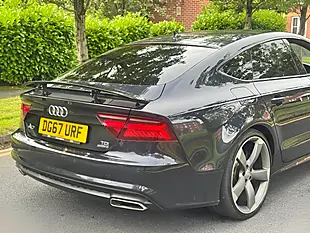 Used 2017 Audi A7 Black Edition Blue - Interior and Exterior details 18