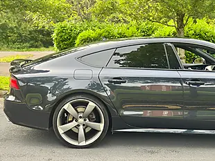 Used 2017 Audi A7 Black Edition Blue - Interior and Exterior details 19