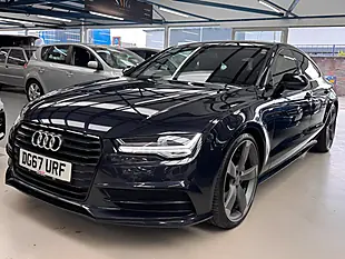 Used 2017 Audi A7 Black Edition Blue - Interior and Exterior details 2