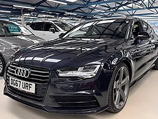 Used 2017 Audi A7 Black Edition Blue - Interior and Exterior details 3