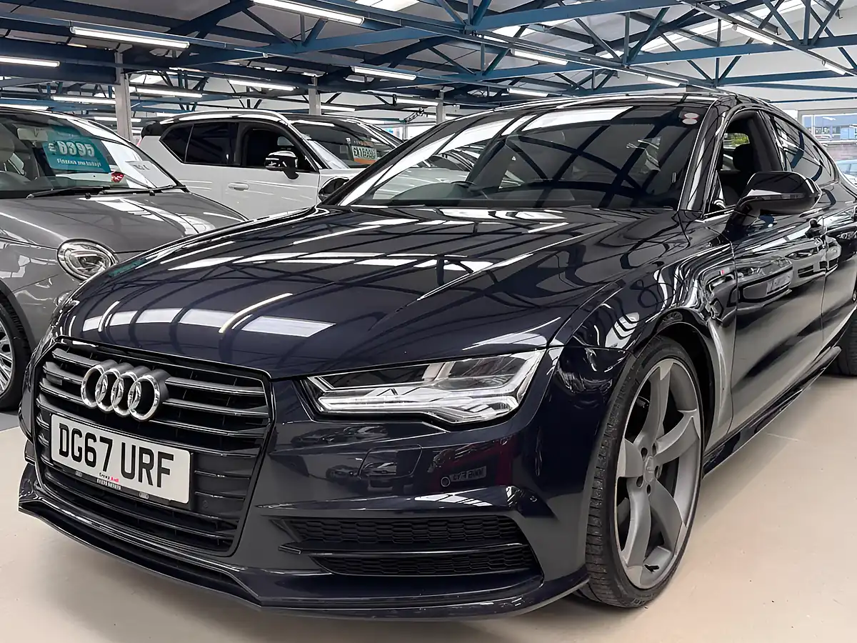 Used 2017 Audi A7 Black Edition Blue - Interior and Exterior details 3
