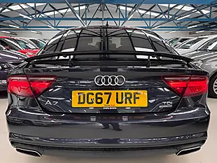 Used 2017 Audi A7 Black Edition Blue - Interior and Exterior details 8