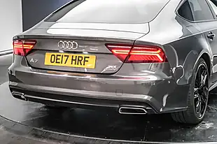 Used 2017 Audi A7 Black Edition Grey - Interior and Exterior details 12