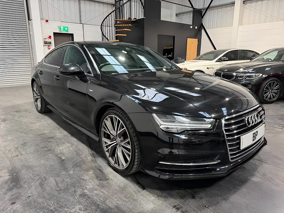 Used 2017 Audi A7 Black Edition Sportback Black - Front View