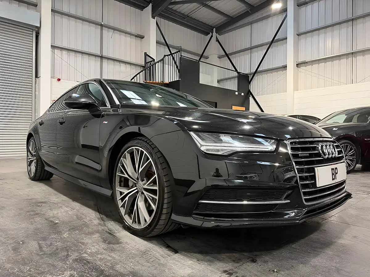 Used 2017 Audi A7 Black Edition Sportback Black - Interior and Exterior details 4