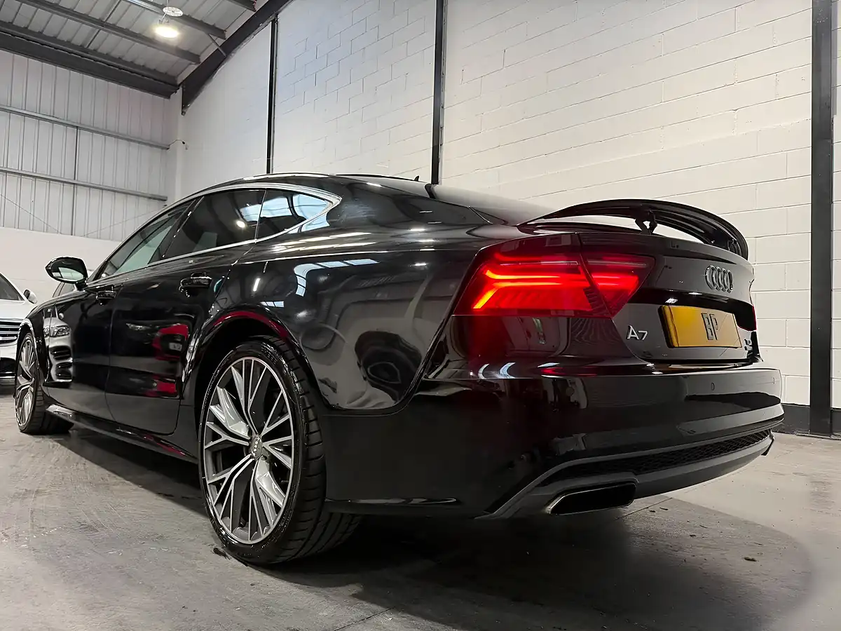 Used 2017 Audi A7 Black Edition Sportback Black - Interior and Exterior details 5